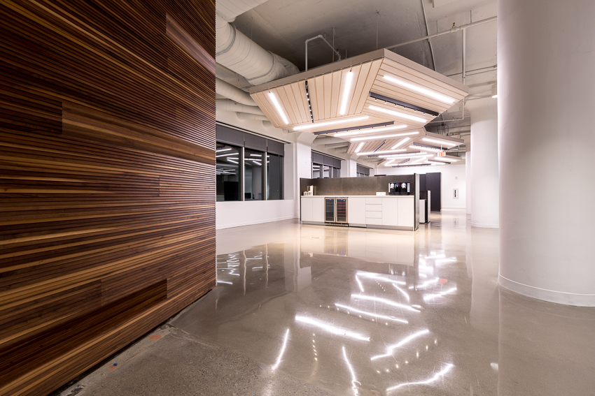 A look inside Mack-Cali Realty Corp.'s new headquarters in Jersey City. — Courtesy: Mack-Cali Realty Corp.