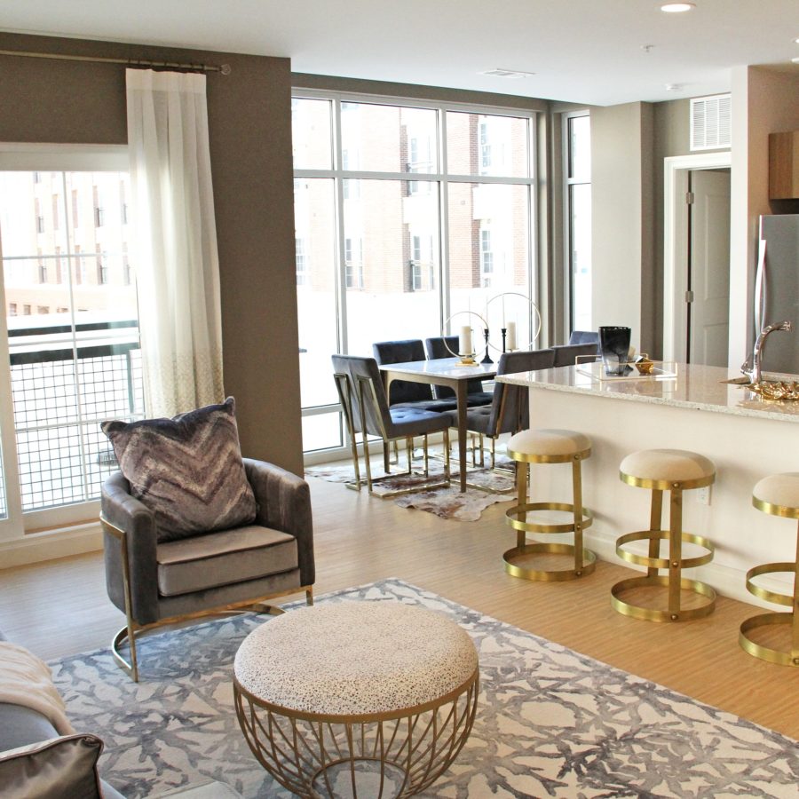 The Harper at Harmon Meadow Two Bedroom LR