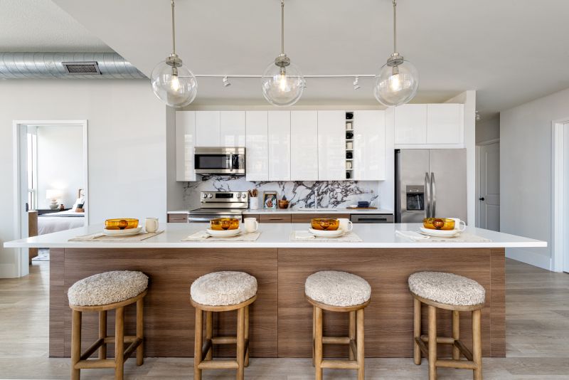 Hudson House West Two-Bedroom Kitchen